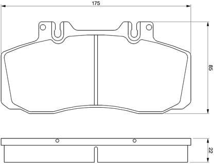 Brake Pad Set, disc brake 0986468350 - image 11