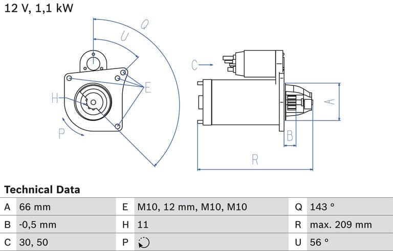 Starter 0986025390 - image 2