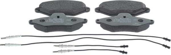 Brake Pad Set, disc brake 0986461757 - image 8