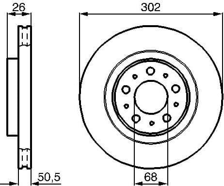 Brake Disc 0986478454 - image 3