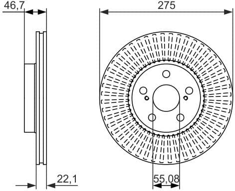 Brake Disc 0986479767 - image 6