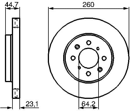 Brake Disc 0986479226 - image 2
