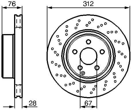 Brake Disc 0986478471 - image 4