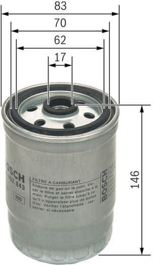 Fuel Filter F026402043 - image 10