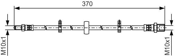 Brake Hose 1 987 481 508 - image 6