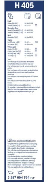 Wiper Blade Rear 3397004764 - image 8