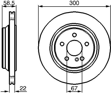 Brake Disc 0986478473 - image 7