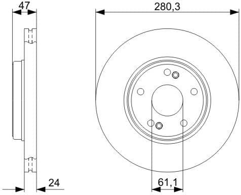 Brake Disc 0986479743 - image 4