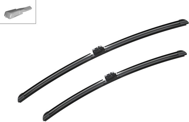 Wiper blade set BOSCH 2psc 3397014832 - image 6