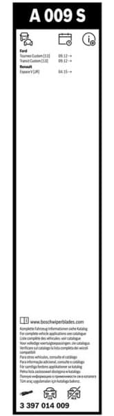 Wiper Blade Aerotwin 3397014009 - image 5