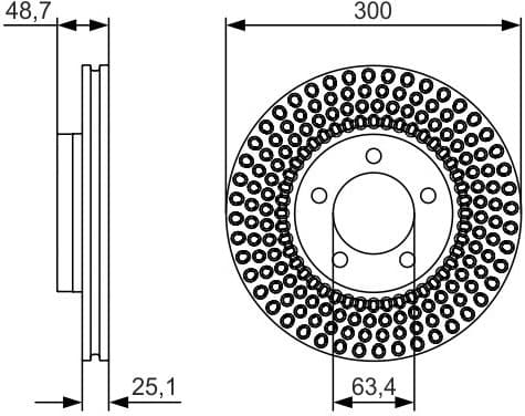 Brake Disc 0986479701 - image 7