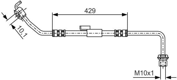 Brake Hose 1987476510 - image 2