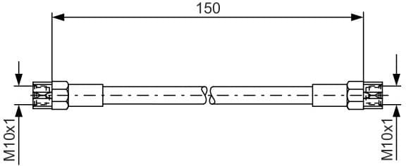 Brake Hose 1987476143 - image 2