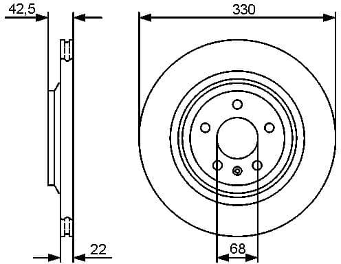 Brake Disc 0986479457 - image 3
