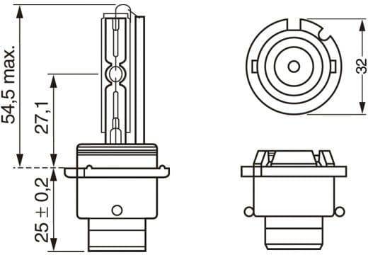 Bulb, headlight Xenon HID WS 1987302904 - image 11