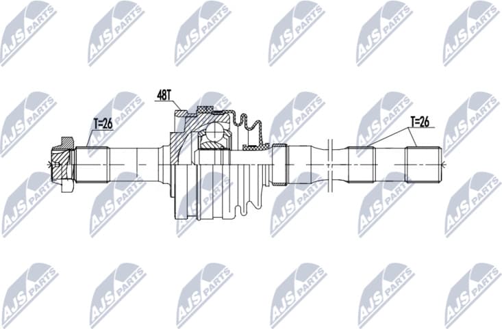 Drive Shaft NPW-ME-202