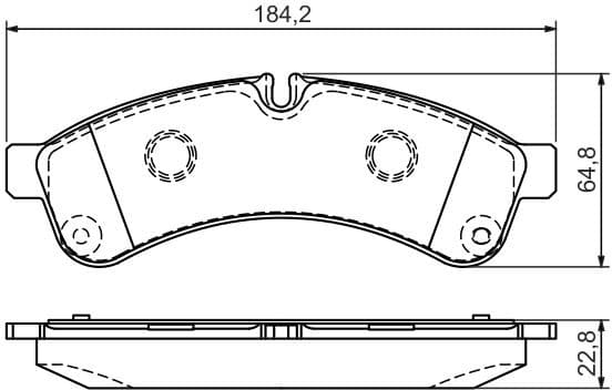 Brake Pad Set, disc brake 0986494335 - image 14