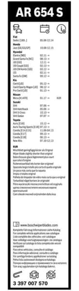 Wiper Blade Aerotwin Retrofit 3397007570 - image 5