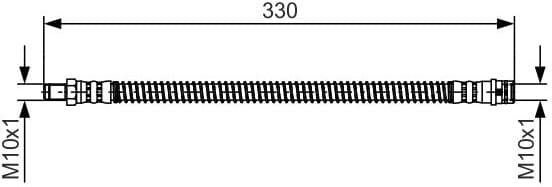 Brake Hose 1 987 481 394 - image 3