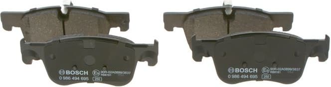 Brake Pad Set, disc brake 0986494695 - image 8