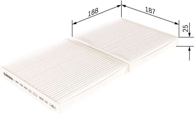 Filter, cabin air 1987432242 - image 7