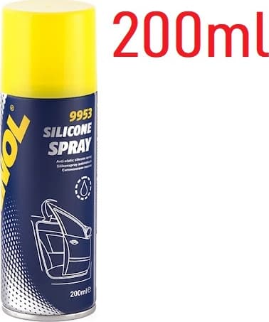 Purškiamas silikonas MANNOL 200ml - MANNOL9953