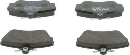 Brake Pad Set, disc brake 0986460989 - image 4