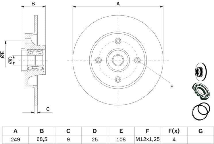 Brake Disc 0986479279 - image 10