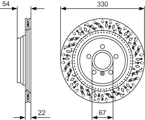 Brake Disc 0986479D11 - image 2