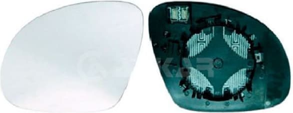 Mirror Glass, exterior mirror 6401611