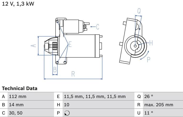 Starter 0986023480 - image 2