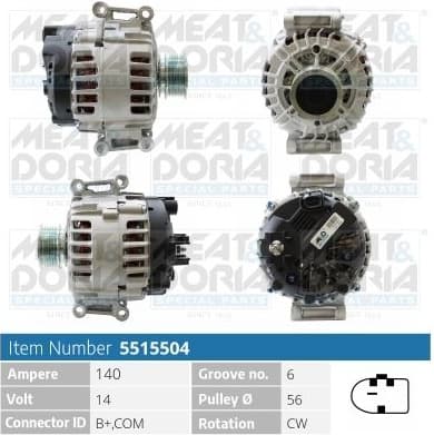 Alternator 5515504