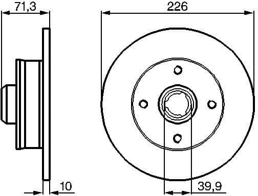 Brake Disc 0986478331 - image 9