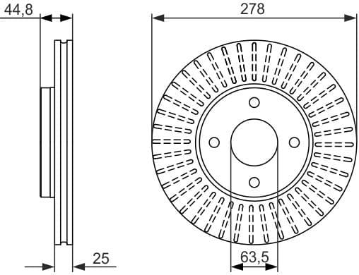 Brake Disc 0986479637 - image 7