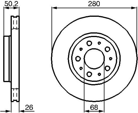 Brake Disc 0986478603 - image 10