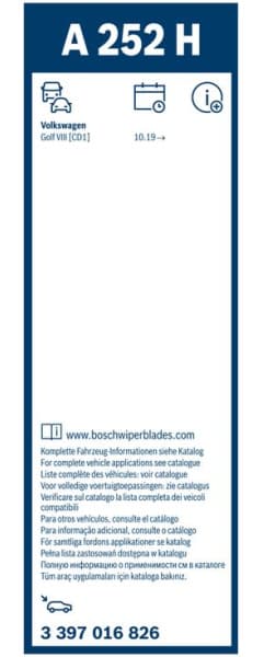 Wiper Blade Rear Aerotwin 3 397 016 826 - image 10