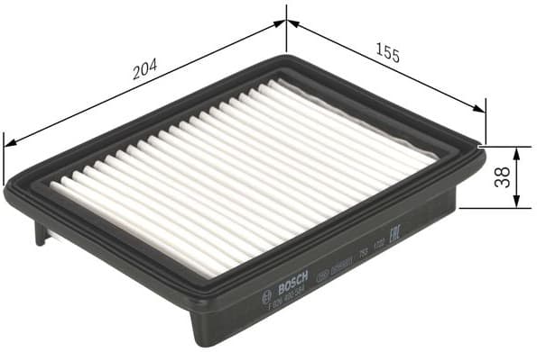 Air Filter F 026 400 584 - image 9