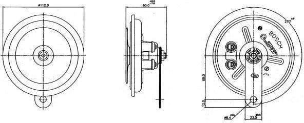 Signal Horn 0986320301 - image 3