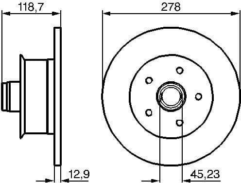 Brake Disc 0986478136 - image 10
