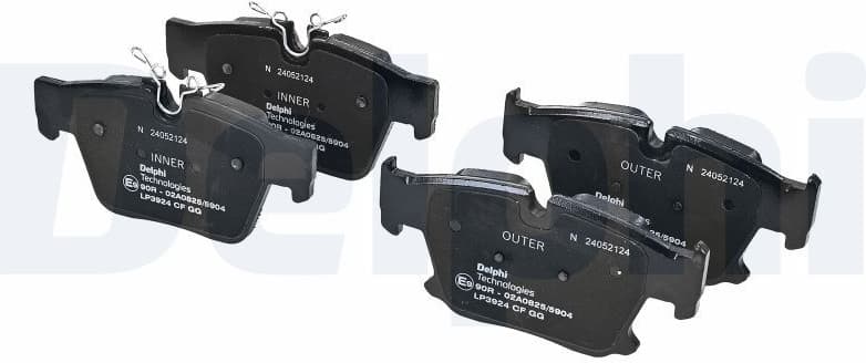 Brake Pad Set, disc brake LP3924