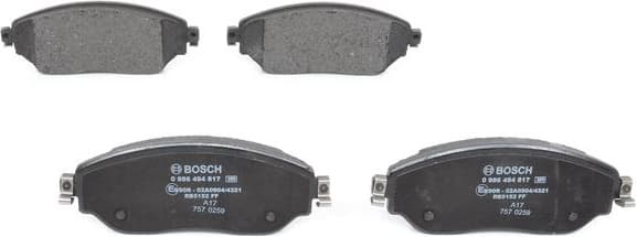 Brake Pad Set, disc brake 0986494817 - image 8