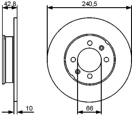 Brake Disc 0986479478 - image 2