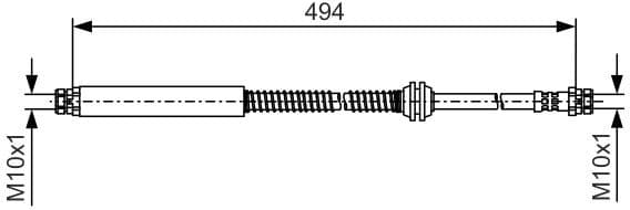 Brake Hose 1 987 481 A05 - image 10