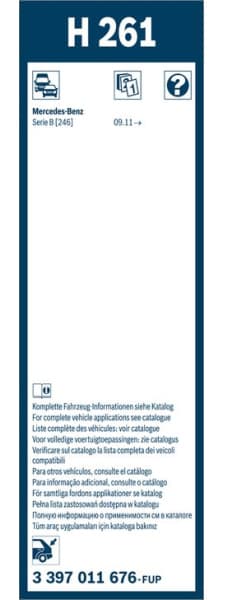 Wiper Blade Rear 3 397 011 676 - image 7