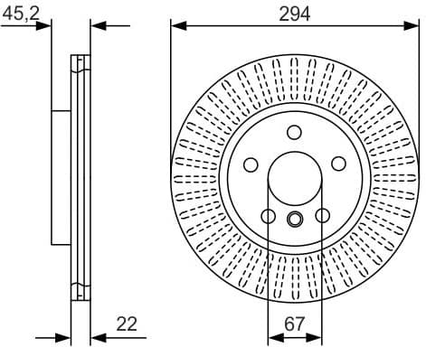 Brake Disc 0986479C91 - image 6