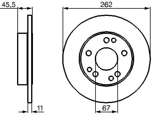 Brake Disc 0986478114 - image 7