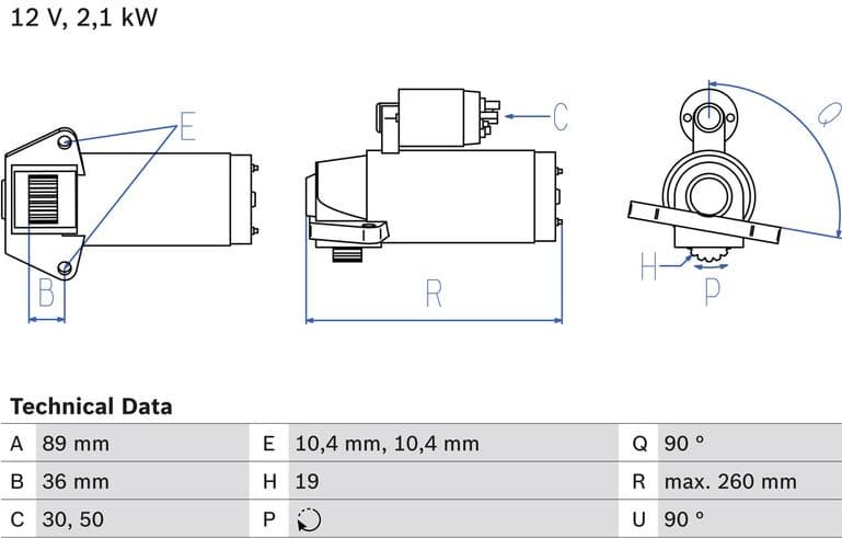 Starter 0986021351 - image 5