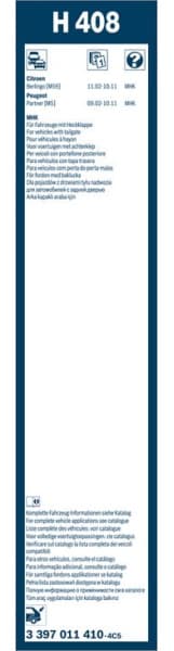 Wiper Blade Rear 3397011410 - image 7