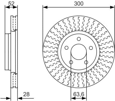 Brake Disc 0986479D38 - image 6