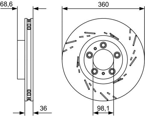 Brake Disc 0986479D23 - image 9